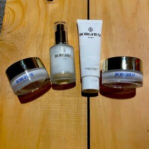 Roma Skincare Moisturizer Set with Gold Accents